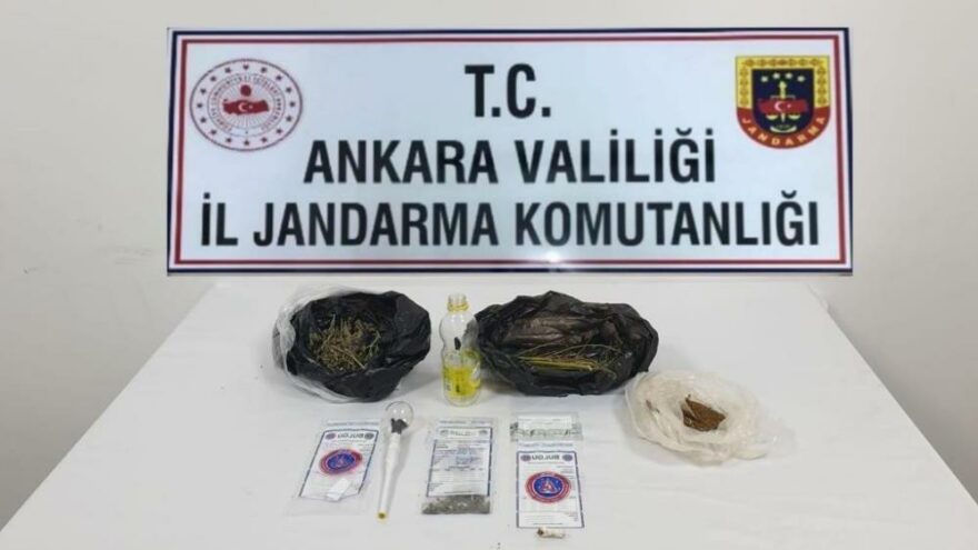 Ankara’da uyuşturucu operasyonu