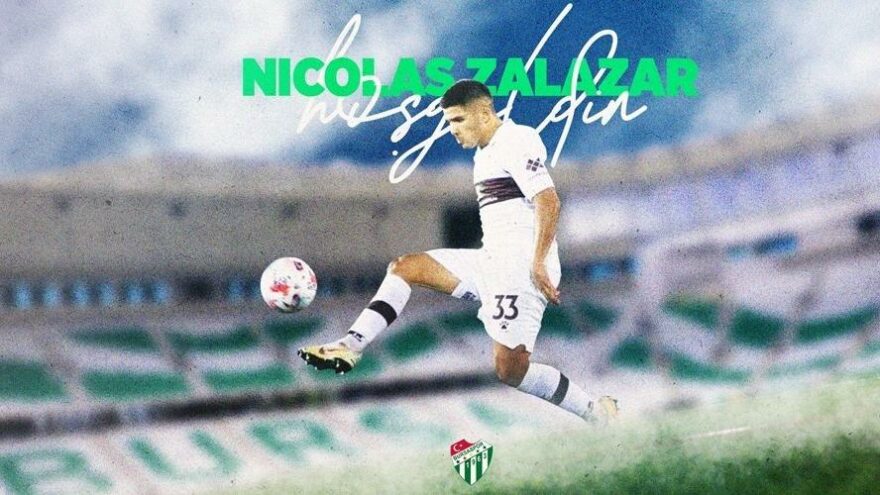 Nicolas Zalazar resmen Bursaspor’da