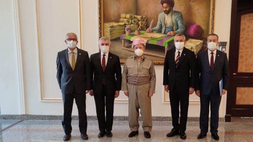 CHP heyeti Barzani ile görüştü