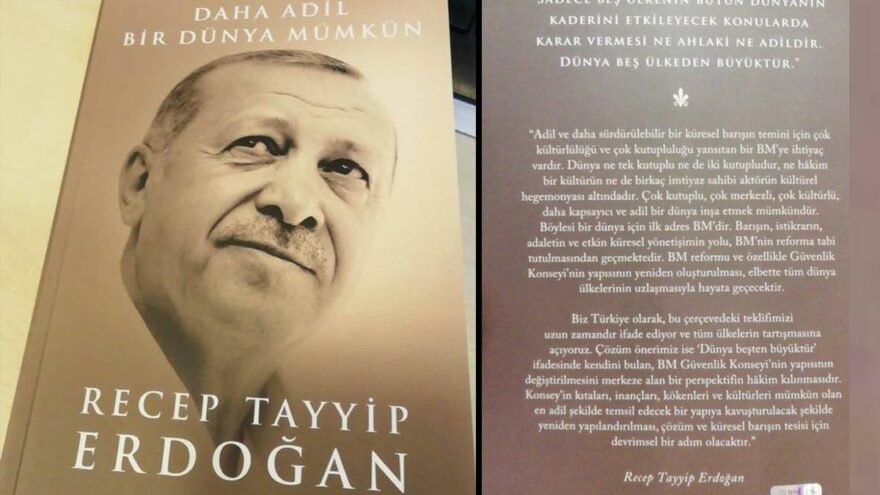 Cumhurbaşkanı Erdoğan kitap yazdı