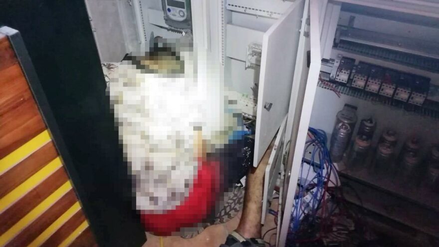 Kablo hırsızlığı için girdiği iş yerinde akıma kapılıp öldü