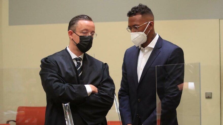 Eski sevgilisi intihar eden Boateng, eski nişanlısına saldırı iddiasıyla mahkemede