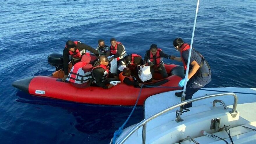 Bodrum açıklarında 26 göçmen kurtarıldı
