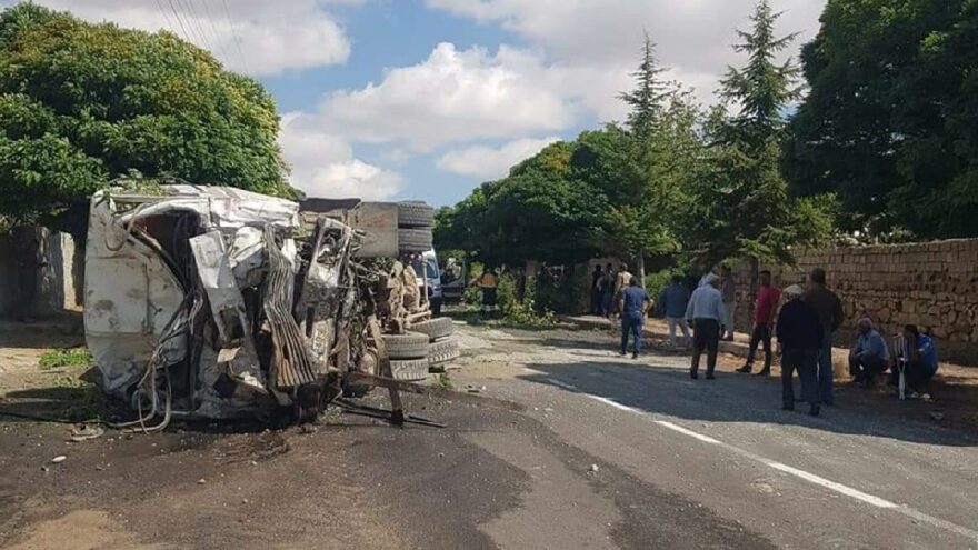 Beton mikseri bu kez balkonda can aldı