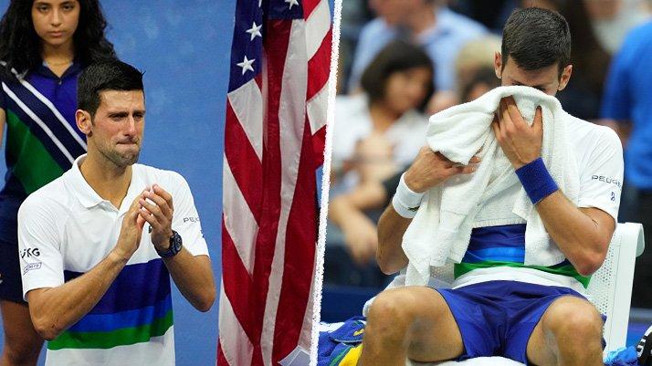 Tarihe geçme fırsatını kaçıran Djokovic gözyaşlarına boğuldu