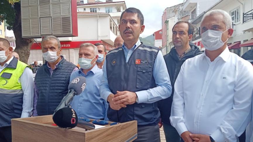 Bakan Kurum: Kastamonu, Sinop ve Bartın’da 952 konut ile 170 köy evi yapımına başlandı
