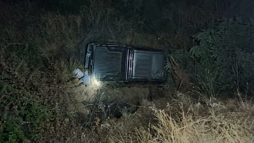 80 metrelik şarampole uçtu