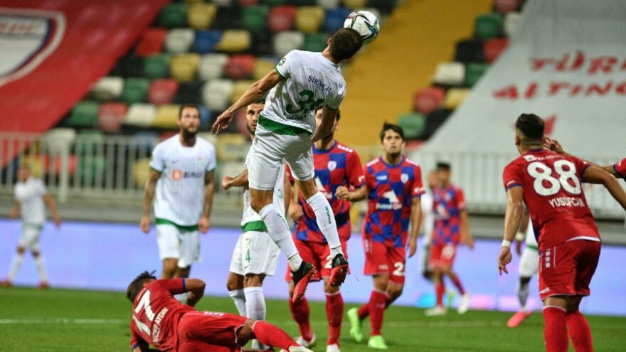 Bursaspor kalesini kapatamadı