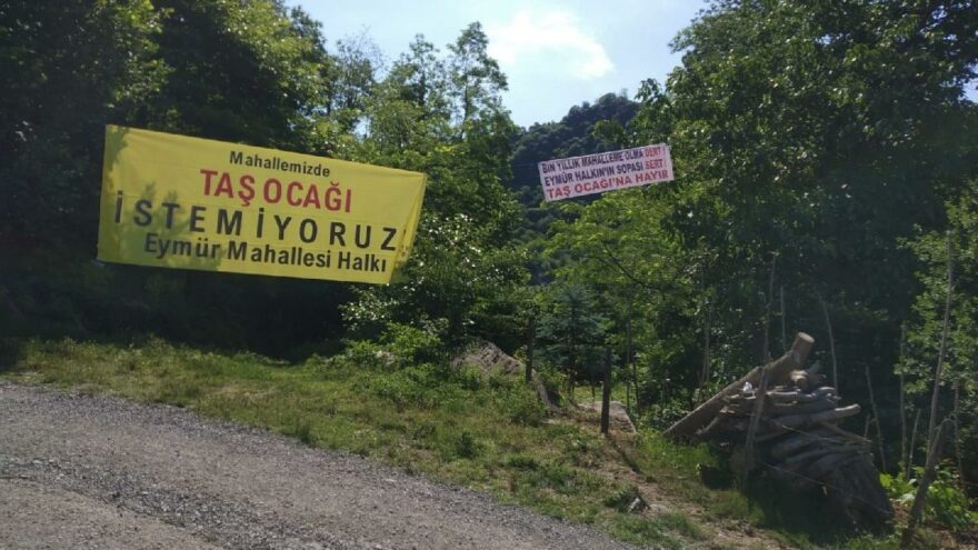 AKP’li belediyenin taş ocağına mahkeme ‘dur’ dedi