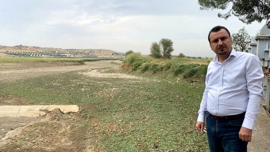 CHP’li Başevirgen Gediz Nehri’ndeki kuraklığa dikkat çekti: Önlem alınmazsa bir damla su bulamayacağız