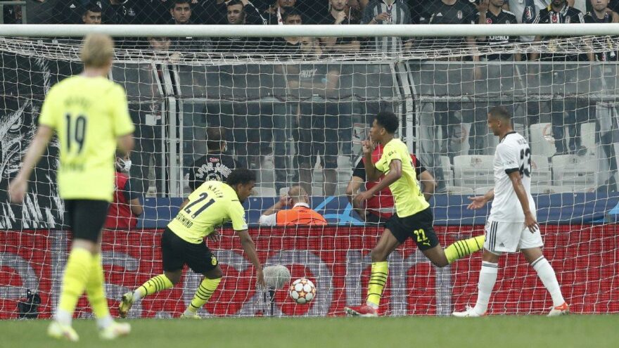 Beşiktaş sezonun ilk golünü Şampiyonlar Ligi’nde yedi