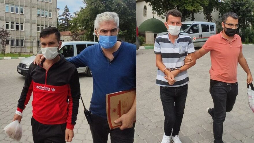 Kız arkadaşının eski sevgilisini bıçakladı; o anlar kamerada