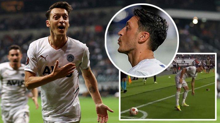 Mesut Özil’den Alman taraftarlara olay karşılık! Tepki gelince döndü ve…