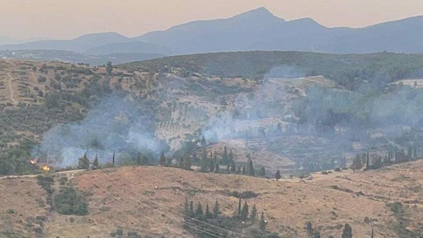 İzmir’deki orman yangını kontrol altına alındı