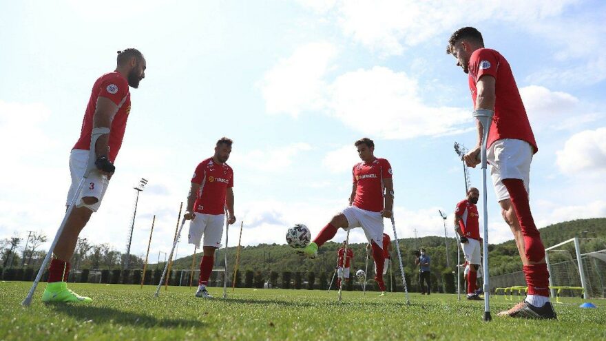 Ampute Futbol Milli Takımı finale yükseldi