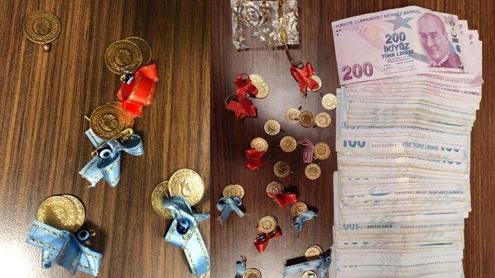 Kuyumcuya sahte altın satmaya çalışırken kıskıvrak yakalandılar