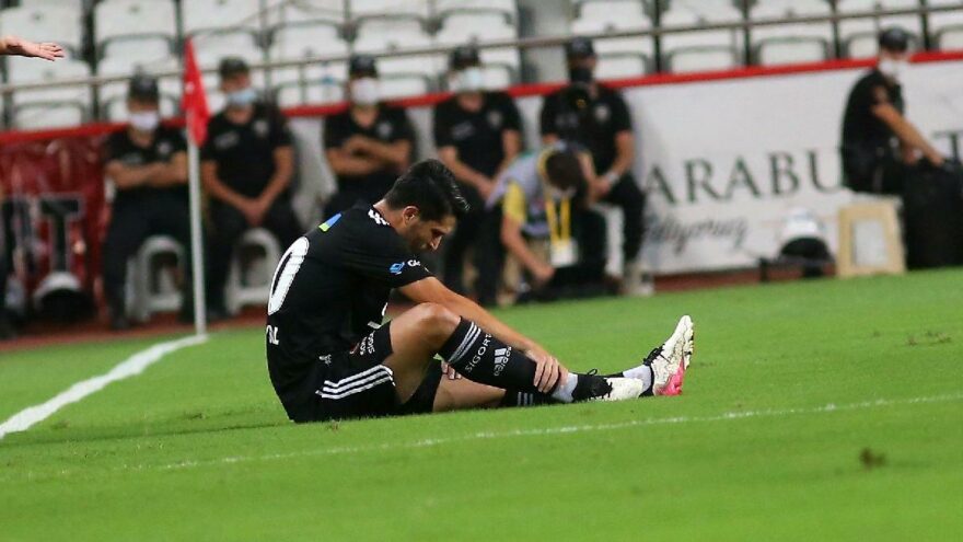 Beşiktaş’ta sakatlık kâbusu