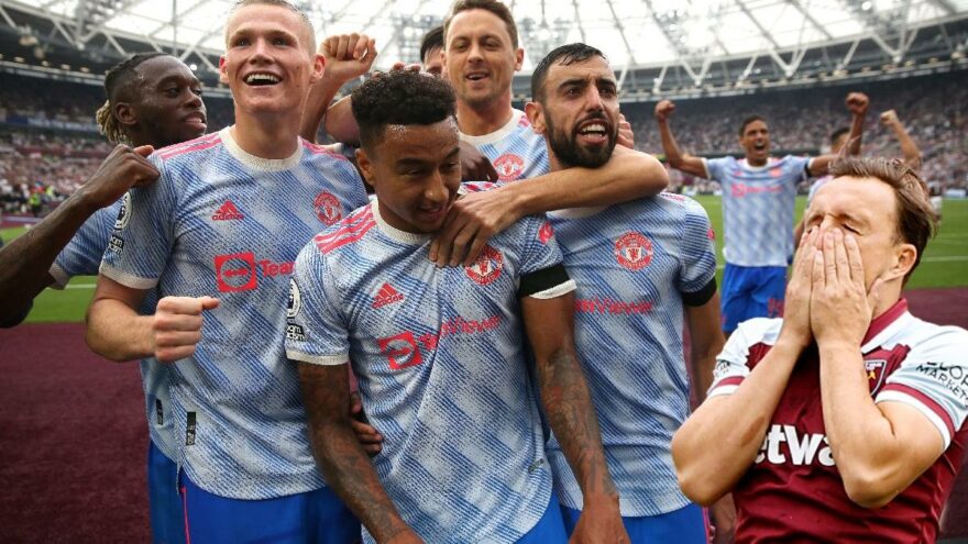 West Ham United 90+5’te yıkıldı, Manchester United zafere ulaştı: 1-2