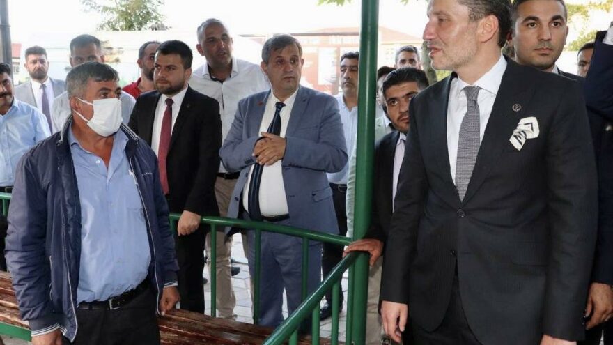 Erbakan’ın ziyaretinin ardından ilçe başkanına saldırı
