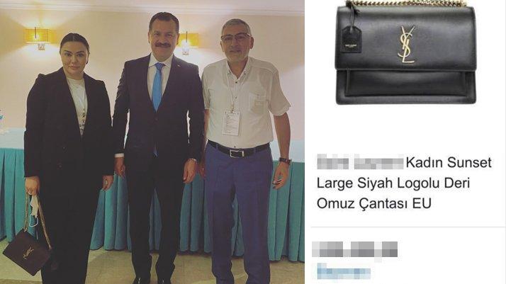 AKP’li başkanın çantasının fiyatı dudak uçuklattı