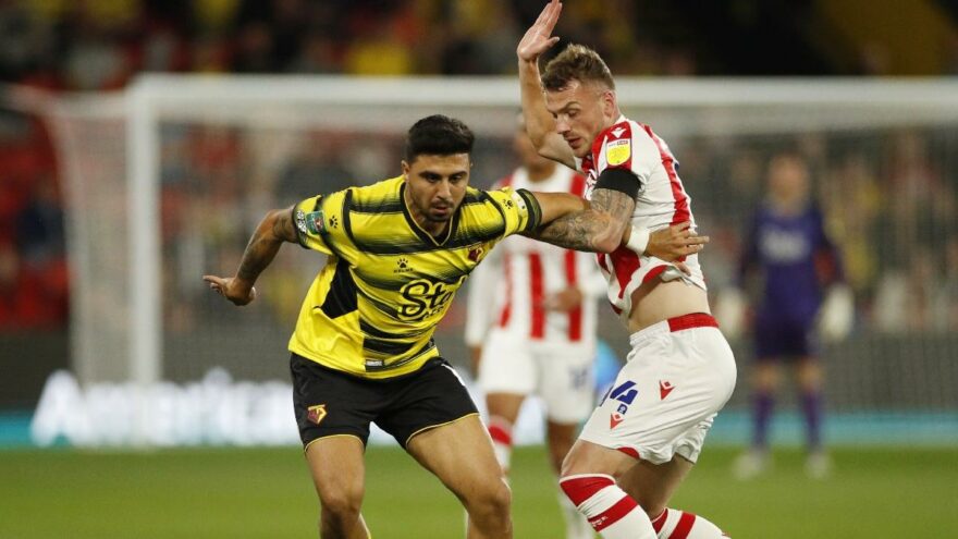 Ozan Tufan Watford formasıyla ilk maçına çıktı