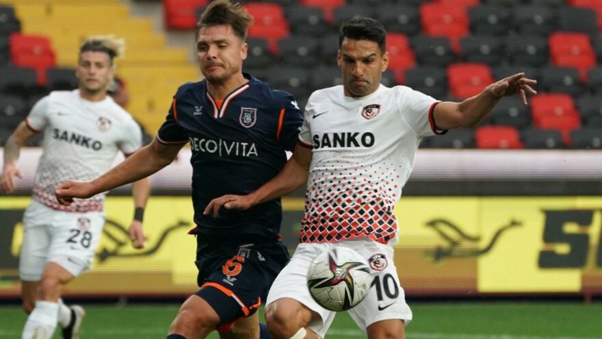 Gaziantep FK-Başakşehir maçında tarihe geçen golle gelen galibiyet
