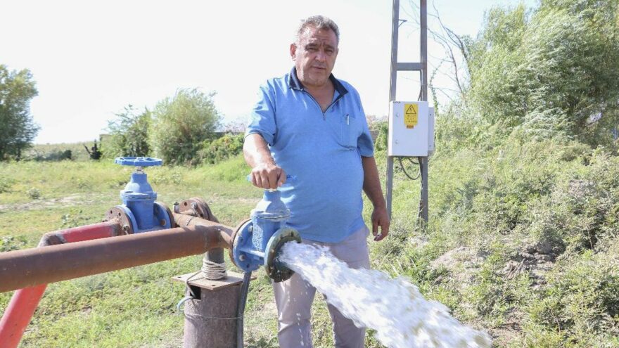 Aydın’da kuraklık önlemi: Bin dönüm araziye hayat verildi