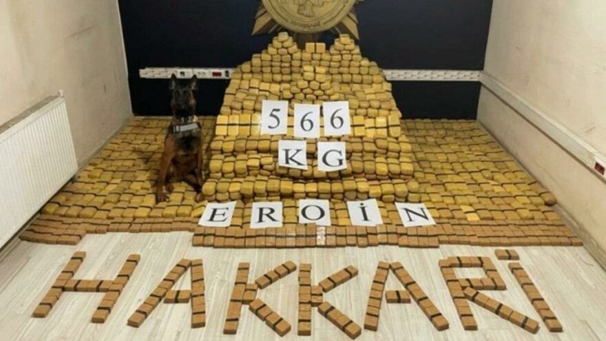 Süleyman Soylu: 566 kilo eroin ele geçirildi