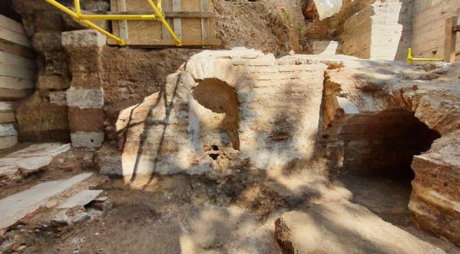 İstanbul’da 1600 yıllık Bizans çeşmesi bulundu