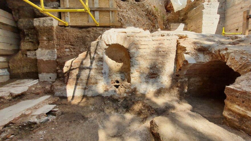 İstanbul’da 1600 yıllık Bizans çeşmesi bulundu