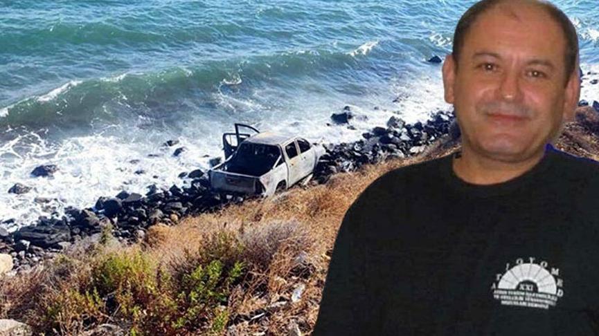 Uçurumdan deniz kenarına düşen araçtan Beşiktaş kongre üyesinin cesedi çıktı