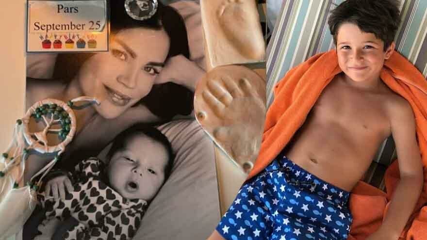 Ebru Şallı, oğlu Pars’ın doğum gününü kutladı: Bu melekle 9 yıl yaşadım