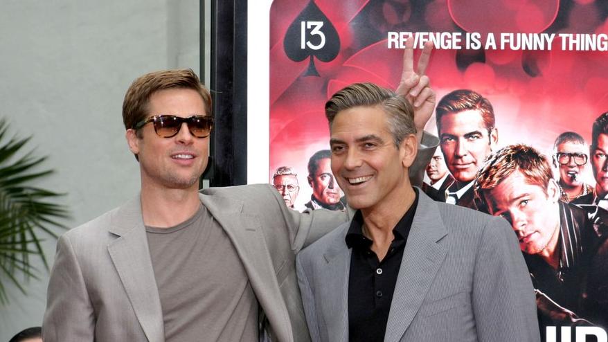 Brad Pitt ve George Clooney yeniden bir arada
