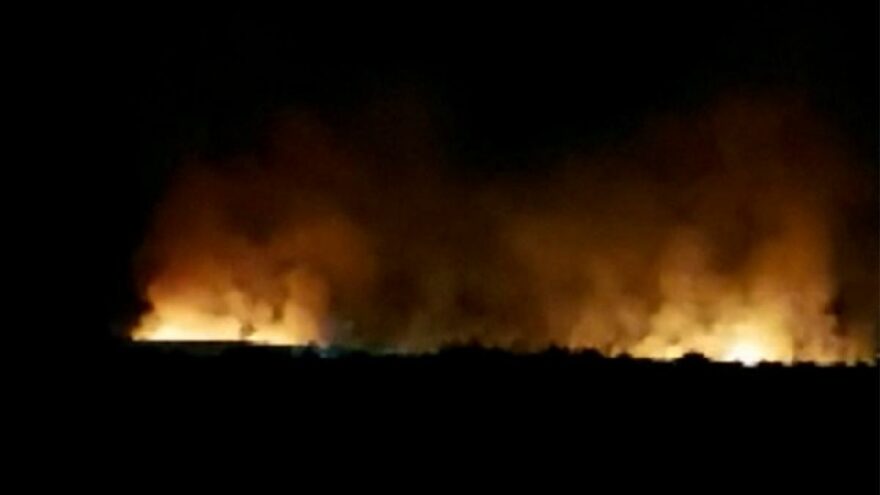 Hatay’da orman yangını