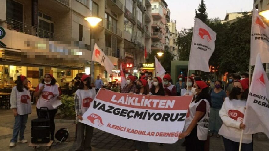 İKD’den İstanbul ve İzmir’de eylem: Laiklikten Vazgeçmiyoruz!