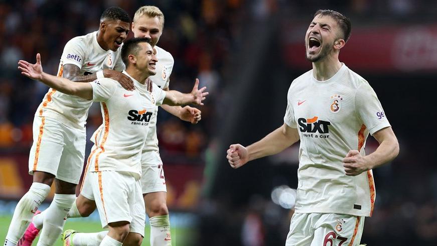 Galatasaray’da Morutan ve Halil Dervişoğlu siftah yaptı