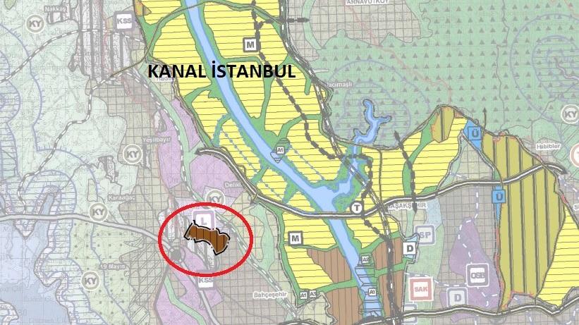 Kanal İstanbul’a komşu alanın planlarına yürütmeyi durdurma kararı
