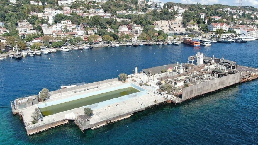 İşte Galatasaray Adası’nın son görüntüleri