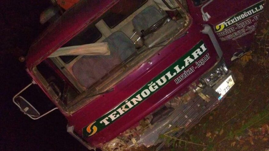 Camdan fırlayıp uçuruma düştü