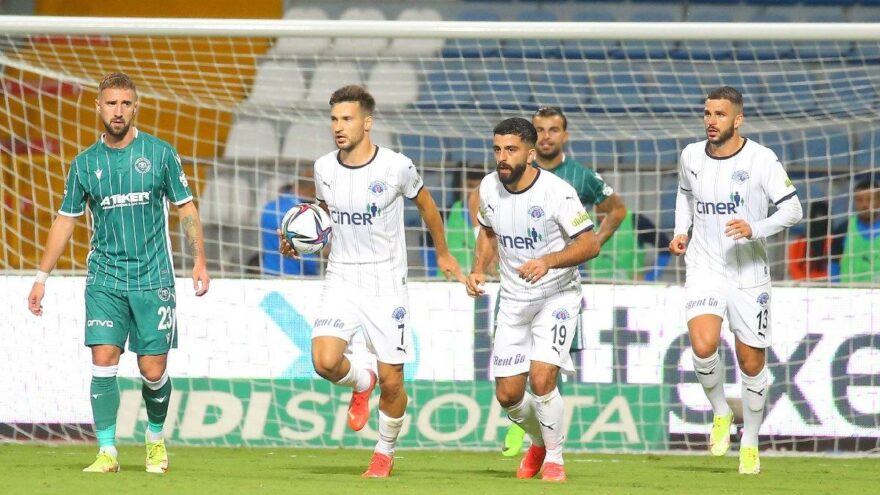 Kasımpaşa-Konyaspor maçında gol düellosu: 2-2