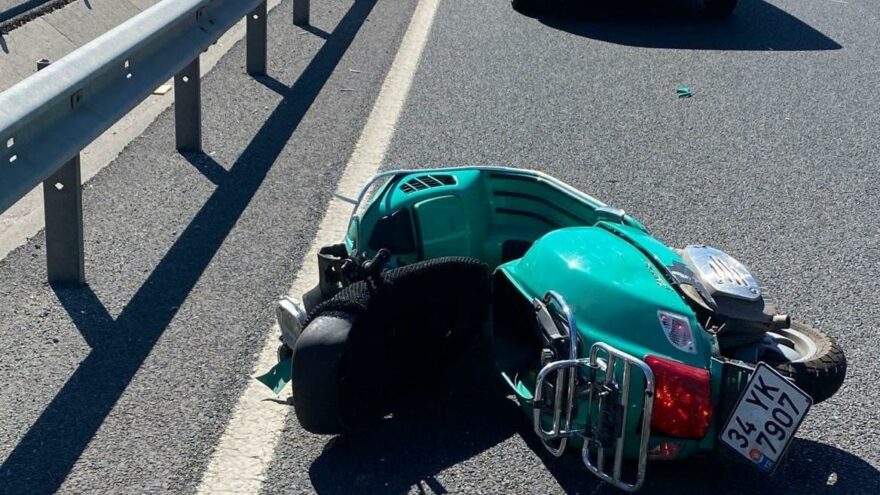 Otomobil ile motosiklet çarpıştı: 1 ölü