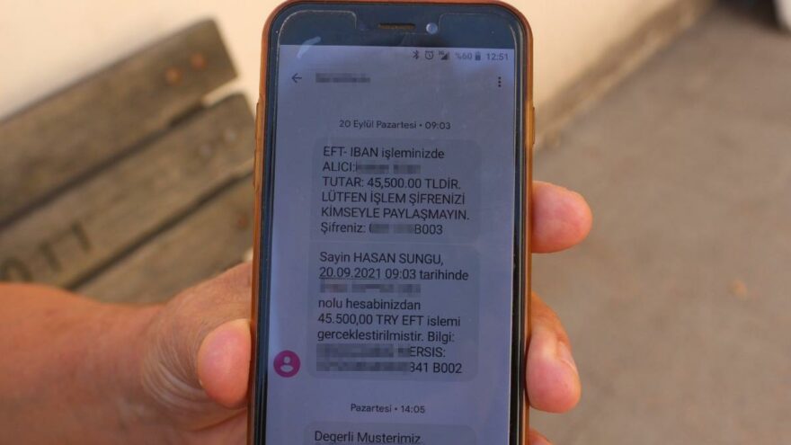 Kredi çekmek isterken 45 bin TL’sini kaptırdı