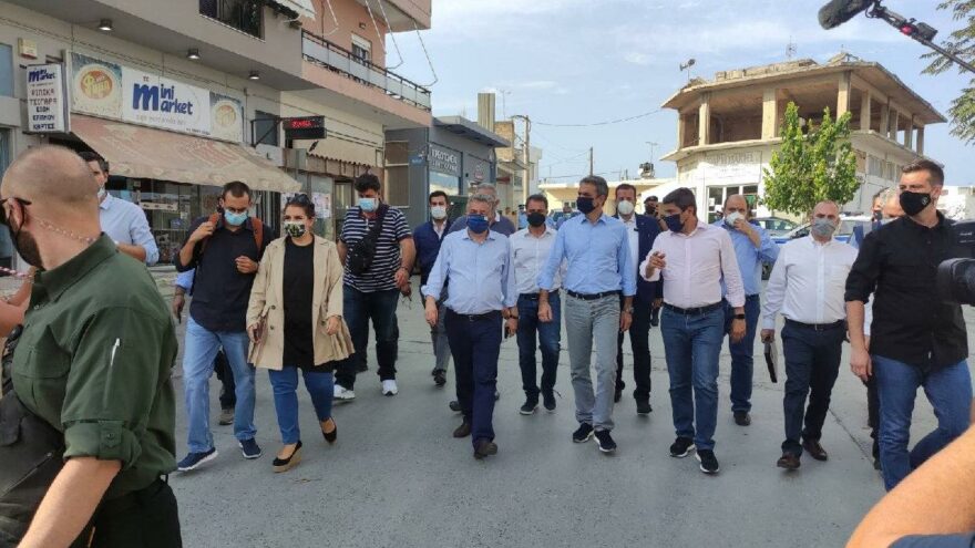 Mitsotakis deprem bölgesinde: Girit Adası’ndaki hasar en az 30 milyon euro