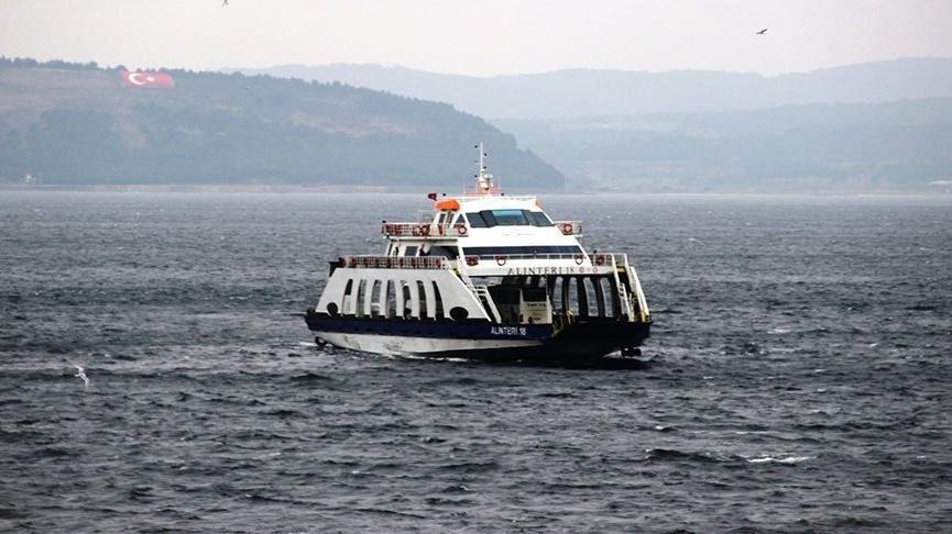 Gökçeada’ya yarınki tüm feribot seferleri iptal edildi