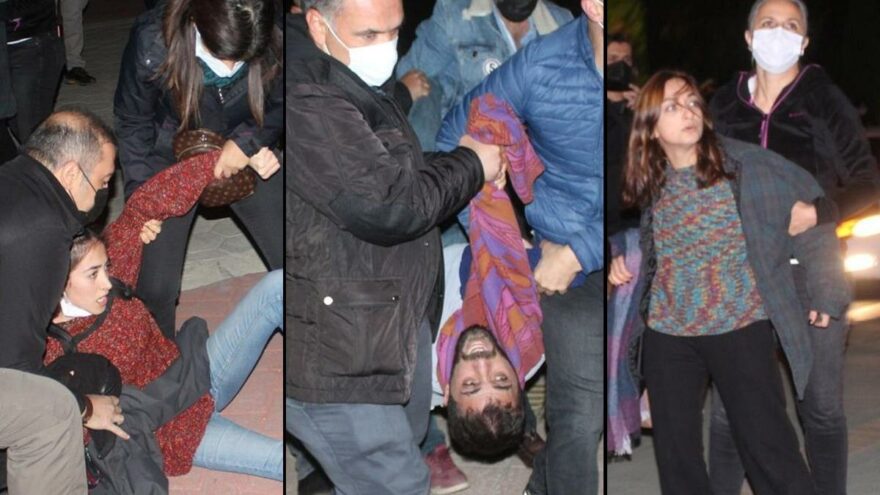 İki kez emniyette sabahlayan öğrencilerin ‘Barınamıyoruz’ eylemi sona erdi