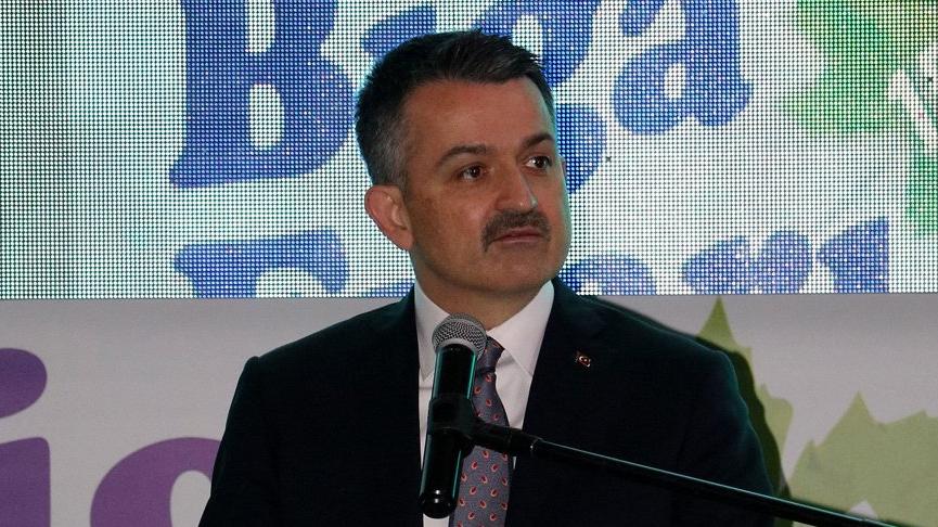 Bakan Pakdemirli: Geçen yıl tarımsal hasılamız Cumhuriyet tarihi rekorunu kırdı
