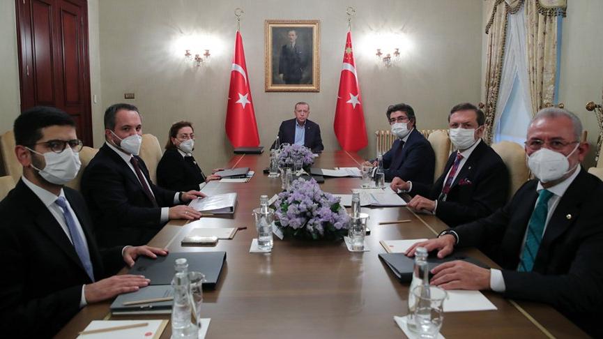 Cumhurbaşkanı Erdoğan, Türkiye Varlık Fonu toplantısına başkanlık etti
