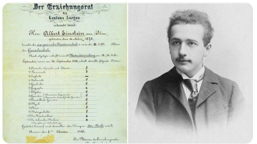 Nobel, Einstein’ın karnesini paylaştı