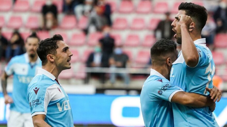 Süper Lig’de 203 gündür kaybetmeyen Trabzonspor, deplasmanda ise 343 gündür yenilmiyor