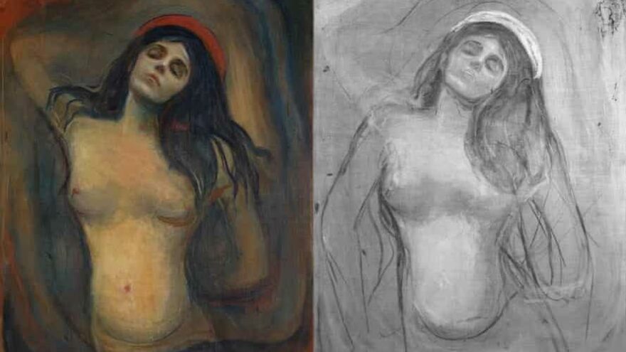 Kızılötesi tarama ile Munch’ün metodunu çözdüler